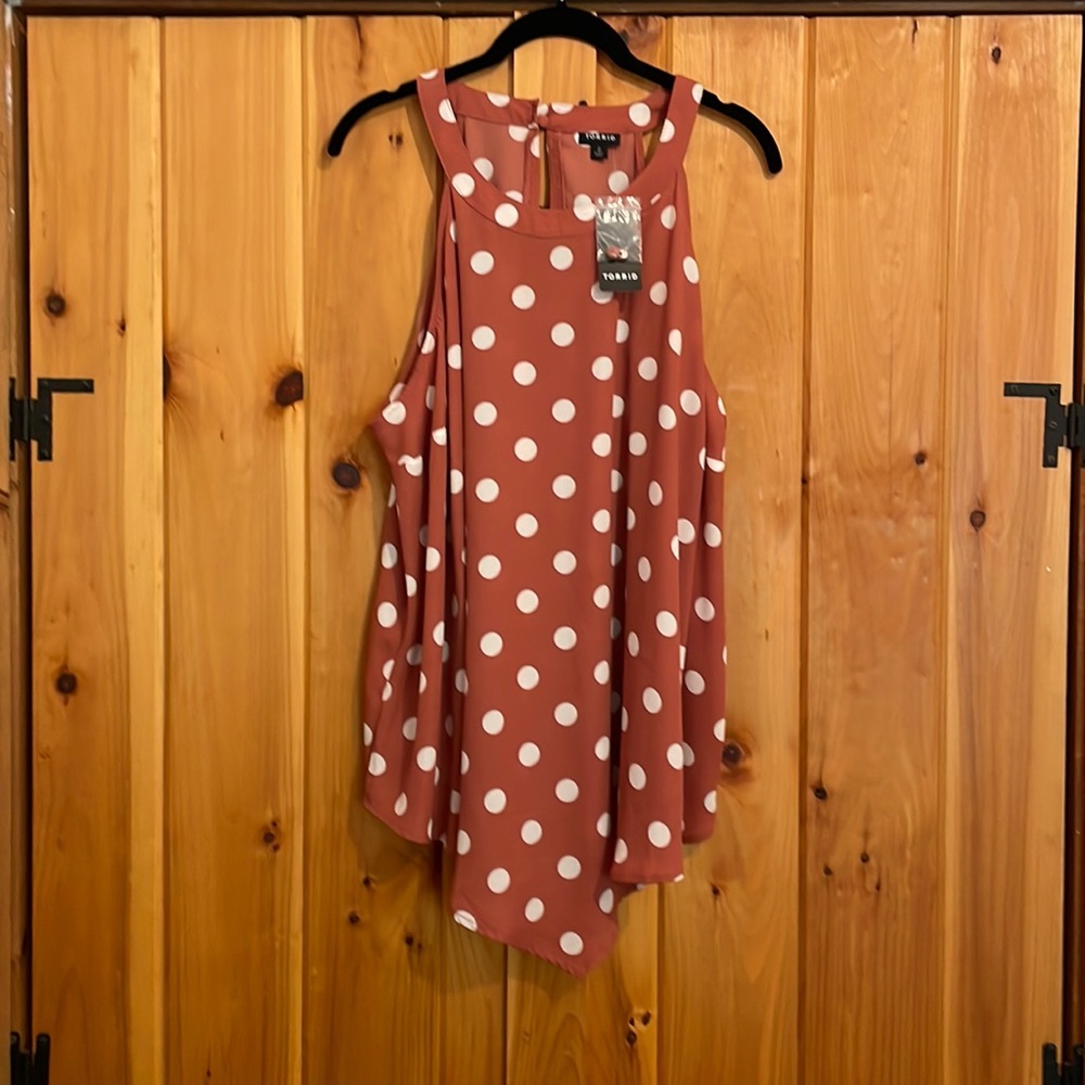 Polka Dot Blouse